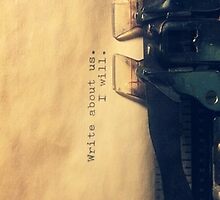 write about us. perks of being a wallflower by shoshgoodman