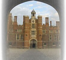 Clock Court Hampton Court Palace by Lucy Wilson