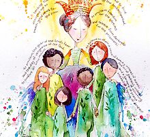Isaiah 61 Woman by Eva C. Crawford
