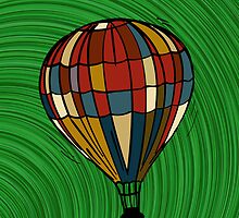 Fantasy balloon by Richard Laschon