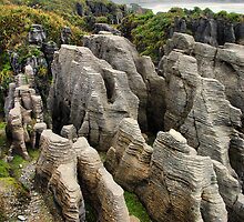 Punakaiki pancake rocks by andreisky