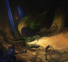 Dragon Warriors Bestiary by Jon Hodgson