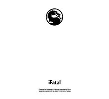 Mortal Kombat Logo (White Apple Icon Replacement) by huckblade