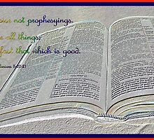 Hold Fast That Which Is Good by aprilann