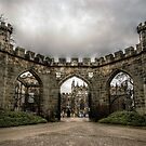 HDR Auckland Castle Entrance by axp7884