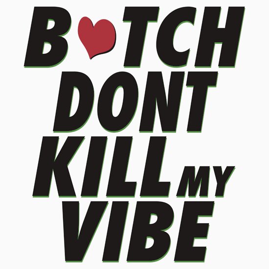 lyrics bitch dont kill my vibe