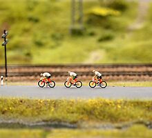 cyclists on the road by mrivserg