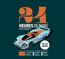 Le Mans Porsche 917 (dark) by robgould1972