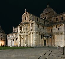 Nightshot of Piazza dei Miracoli in Pisa by kirilart