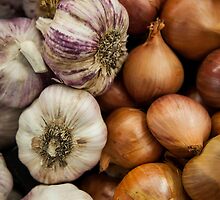 Garlic & Onions by Jayne Ion