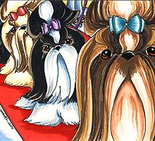 Shih Tzu Showtime by offleashart