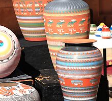 Santa Fe Pottery by Frank Romeo