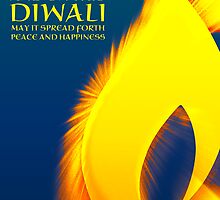shining light diwali greetings by maydaze