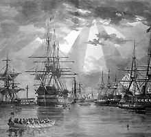 Civil War Ships by warishellstore