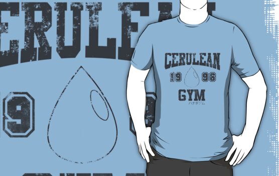 cerulean city gym shirt