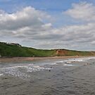Saltburn Beach Panoramic by Andrew Pounder