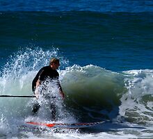 Stand Up Paddle Board Action by Noel Elliot