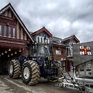 Cullercoats RNLI Tractor by Andrew Pounder