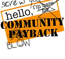 community BLOWBACK. by J-something