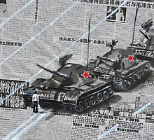 Tank Man of Tiananmen by Jamie Alexander