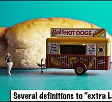 Several definitions of extra large! by Tim Constable