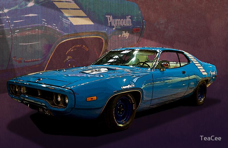 "'72 Plymouth Road Runner" by TeaCee | Redbubble