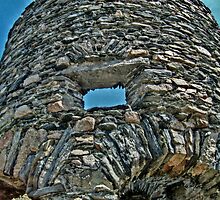 Looking Through A Window of the Old Stone Mill by Jane Neill-Hancock