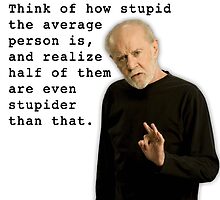 George Carlin - Stupid People by Fonso