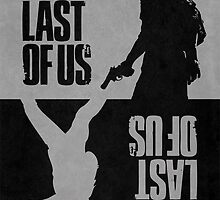 The Last of Us - Ellie & Joel by Mixposters