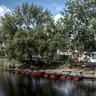 Wansbeck Rowing Boats  by Andrew Pounder
