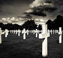 Fields Of The Lost - American Cemetery by Mark Tisdale