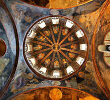 One of the domes in Chora church by Hercules Milas