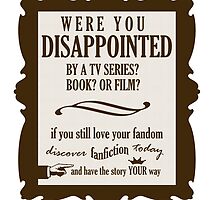 Discover Fanfiction Today by geekyness