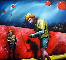 Fishin Red Moons or Luisito' Hope. by Mariana De Marchi