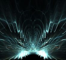 Abstract mystical wings by cycreation
