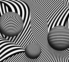 Abstract - Poke out my eyes by Mike Savad
