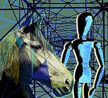 Horse and Rider by Maraia