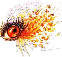 Flying embers by Kyo-katt
