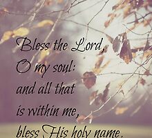 Psalm Scripture Quotes by Kimberose