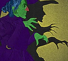 Wicked Witch of the West Wizard of Oz by Culture Cloth Zinc Collection by CultureCloth