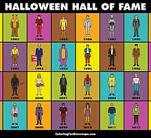 Halloween Hall of Fame POSTER by CFGbook