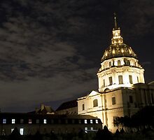 Les Invalides - Eglise Du Dome At Night - 2 © by © Hany G. Jadaa © Prince John Photography