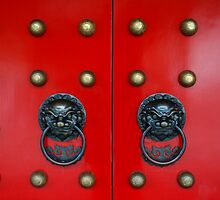 Chinese Door Knockers by jwwallace