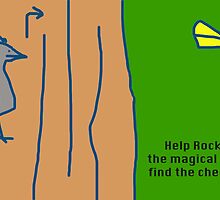 Help Rocky the magical bird find the cheese!!! by 00000001