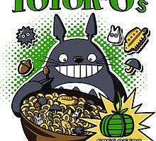 Totoro's Cereal by mikaelaK