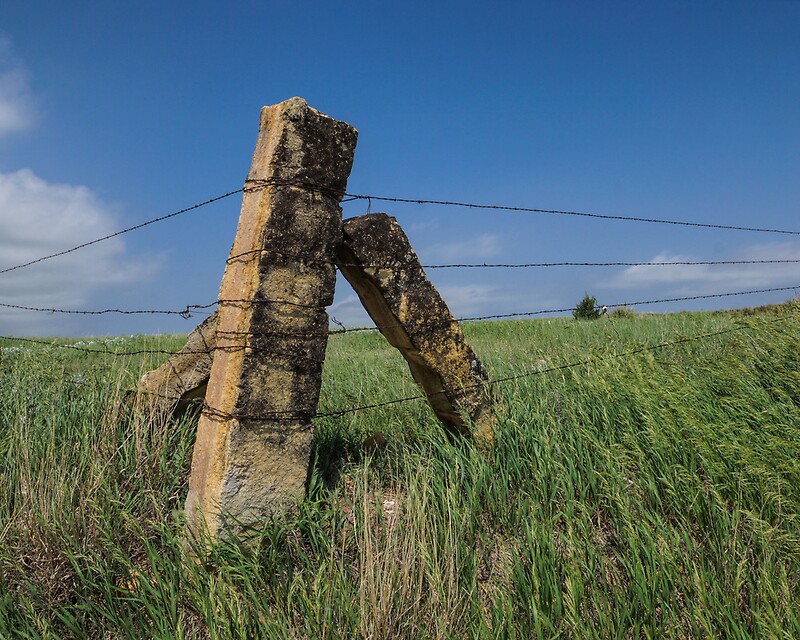 "Native Stone Fence Post" by adastraimages Redbubble
