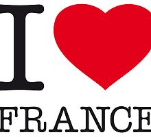 I ♥ FRANCE by eyesblau
