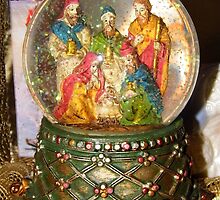 Nativity Snow Globe by WildestArt