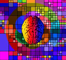 My Mind - Colorful Conceptual Art Prints by Denis Marsili