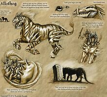 Bestiary: Allothog by Thedragonofdoom